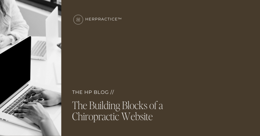 essential elements of chiropractic websites